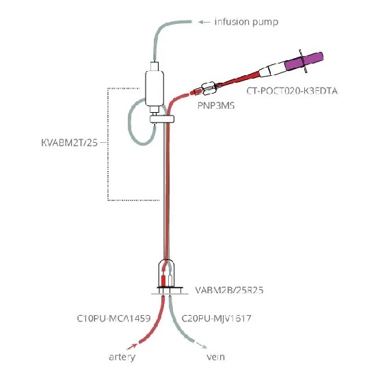 小鼠灌流给药+手动采血系统